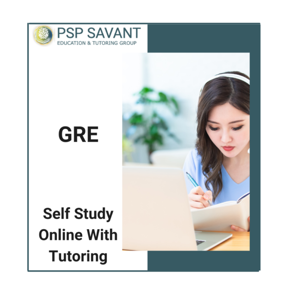 Test Prep : GRE - Self-Study Online Course with tutoring