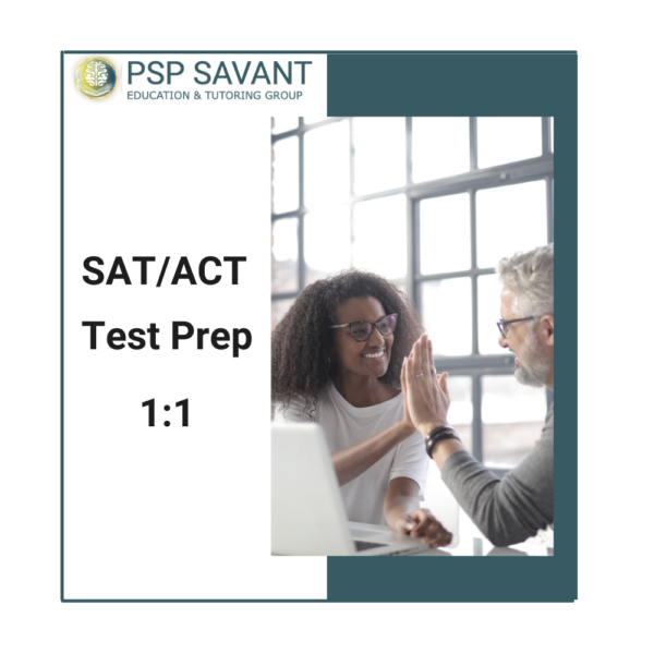 Test Prep : SAT/ACT - 1:1